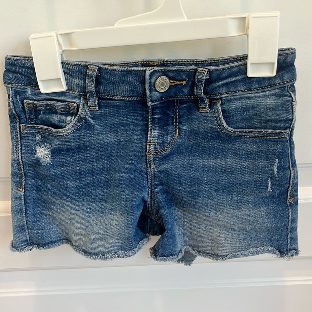 Gap girls denim stretch shorts SZ 7
